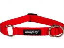 AmiPlay Basic Obroża nylonowa zaciskowa L 35-50 /2cm